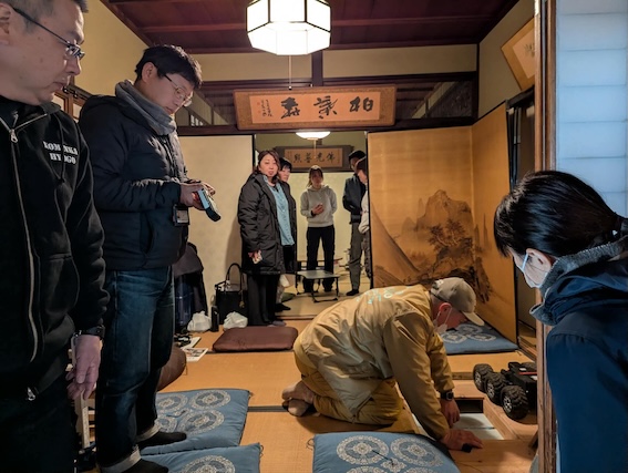 古民家宿研修2日目